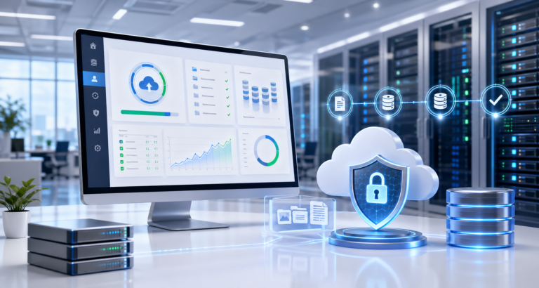 QuickMSP Backup platform and managed backup workflow