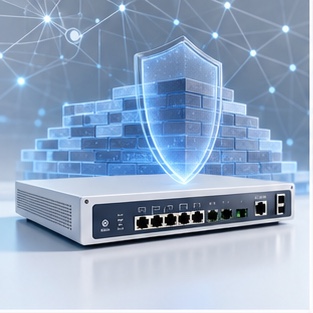 Generated visual for firewall management and perimeter security