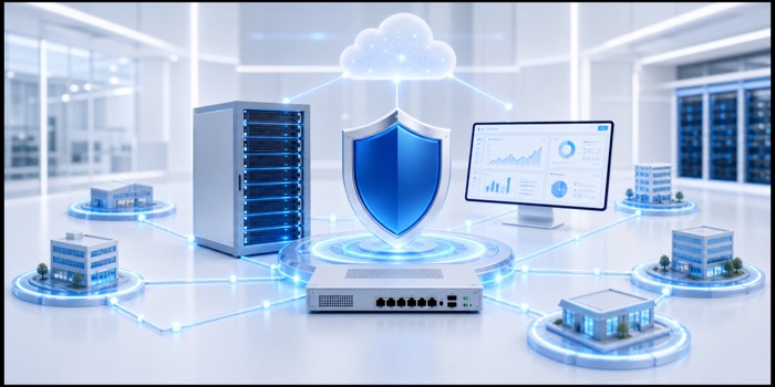 CoreOps managed infrastructure, cybersecurity and remote operations visual