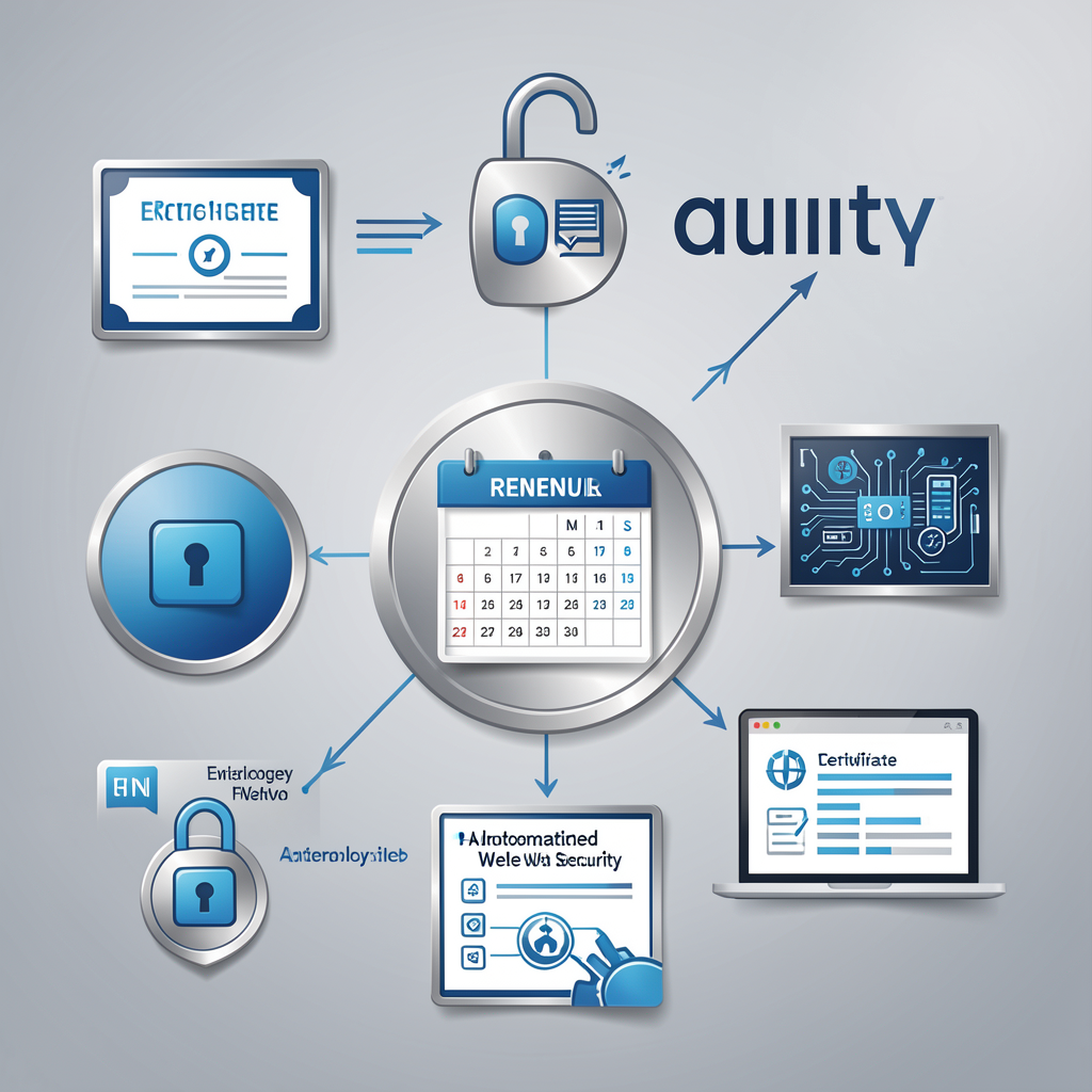 Certificate renewal and domain security workflow for enterprise IT