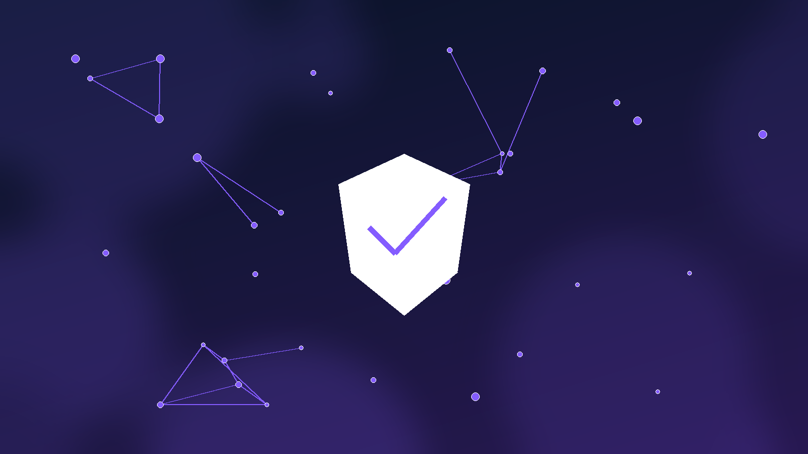 Abstract OAuth authentication flow and secure access visualization for enterprise IT