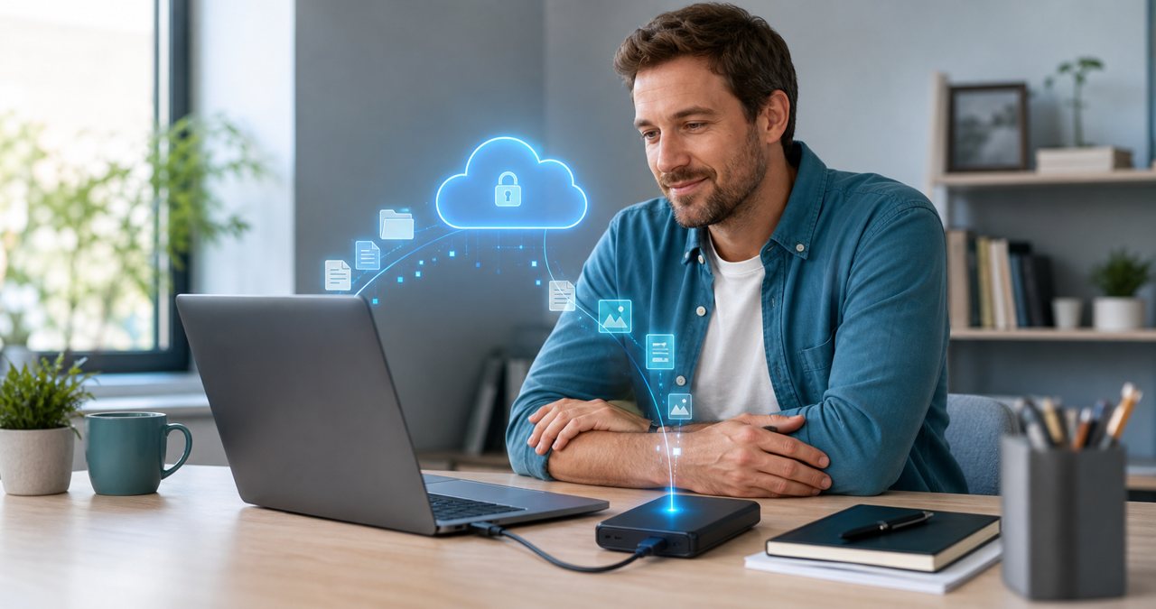 Laptop files protected with managed backup