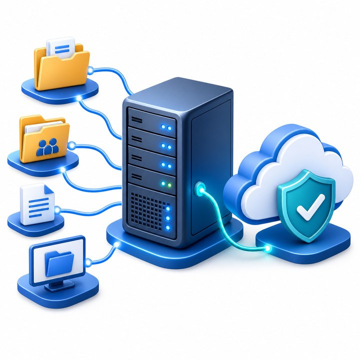 High-quality icon for File Server backup software