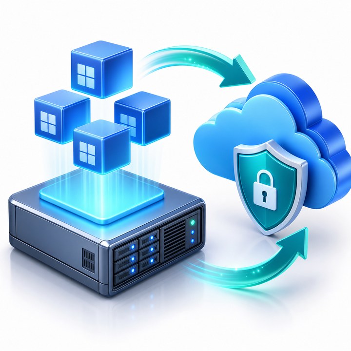 High-quality icon for Hyper-V Host backup software