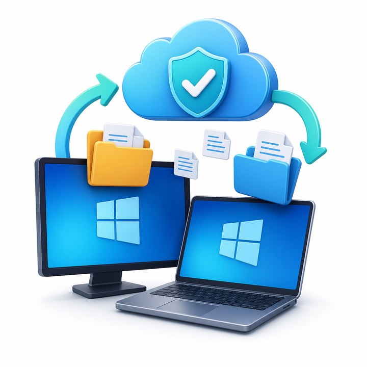 High-quality icon for Windows Desktop backup software