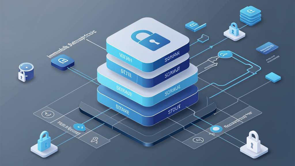 Immutable backup architecture with secure cloud recovery layers