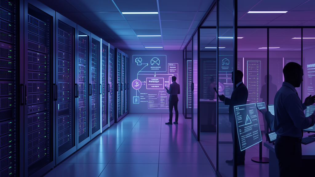Enterprise ransomware recovery and isolated backup restore workflow visual