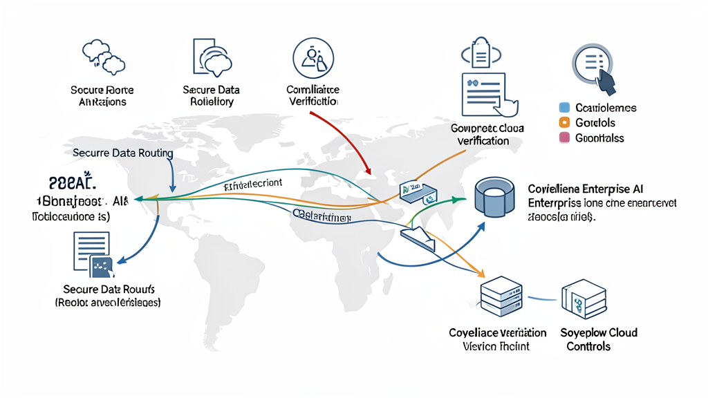 Enterprise AI governance and secure regional data routing
