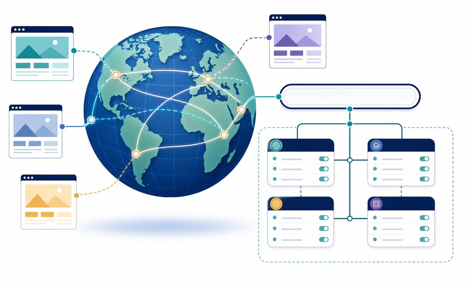 Domains service illustration