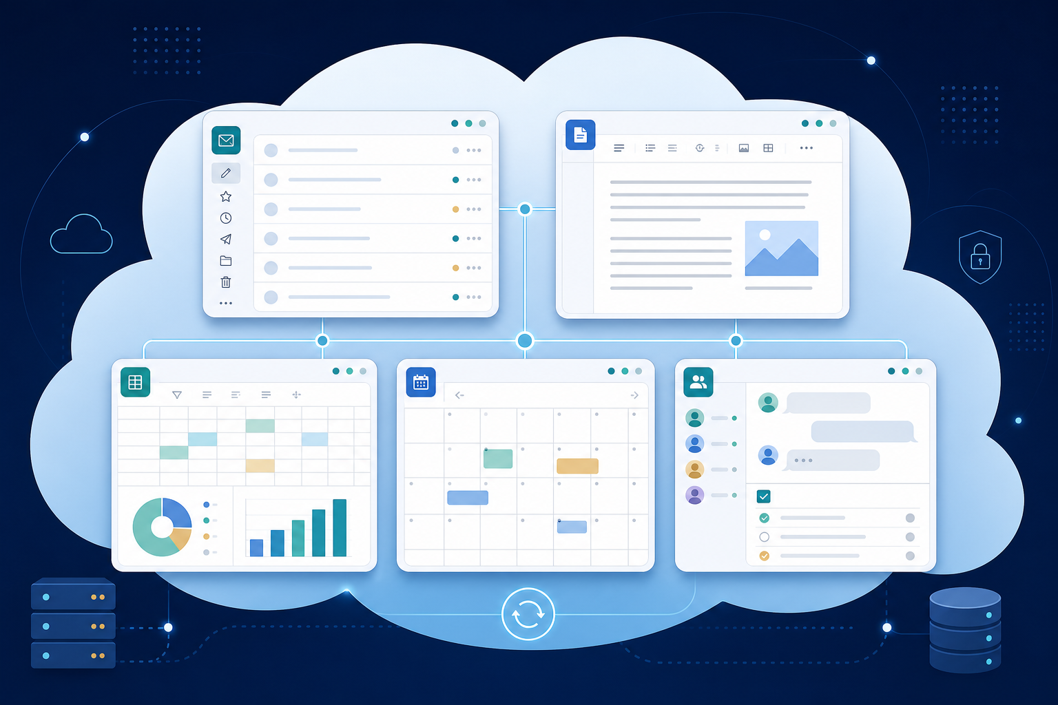 Microsoft 365 service illustration