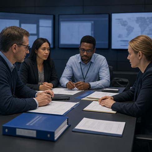 Enterprise team documenting a protection scope