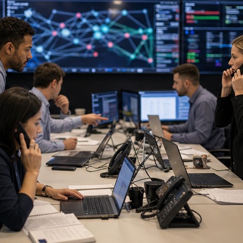 An urgent DNS change disrupts services operational scenario