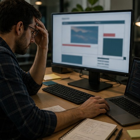 A routine update creates a visible issue operational scenario