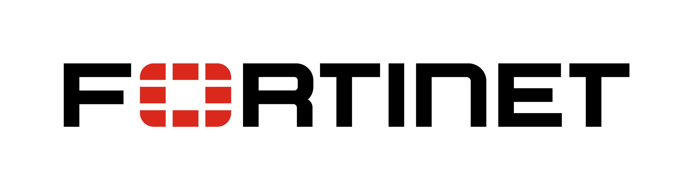 Official Fortinet logo lockup from Fortinet press kit